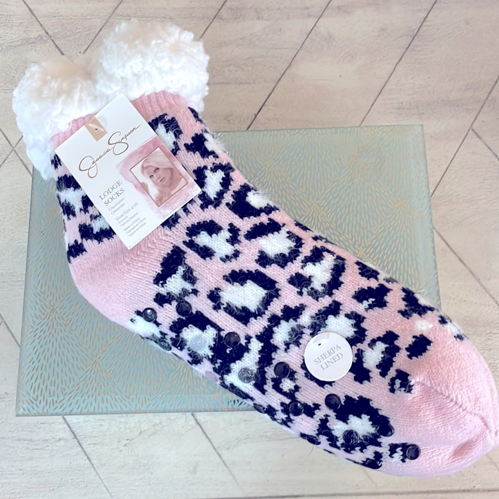 Jessica Simpson Sherpa Lined Socks